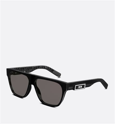 DiorB23 S3I Black Square Sunglasses 